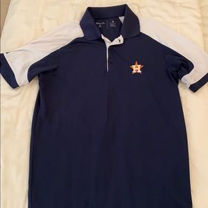 Antigua astros collar shirt